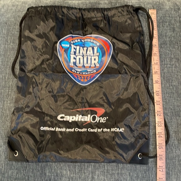 Drawstring backpack from 2024 NCAA Women’s Basketball Championship - Cleveland - Picture 4 of 5